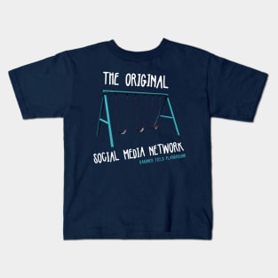 Original social media network—Gardner Field edition Kids T-Shirt